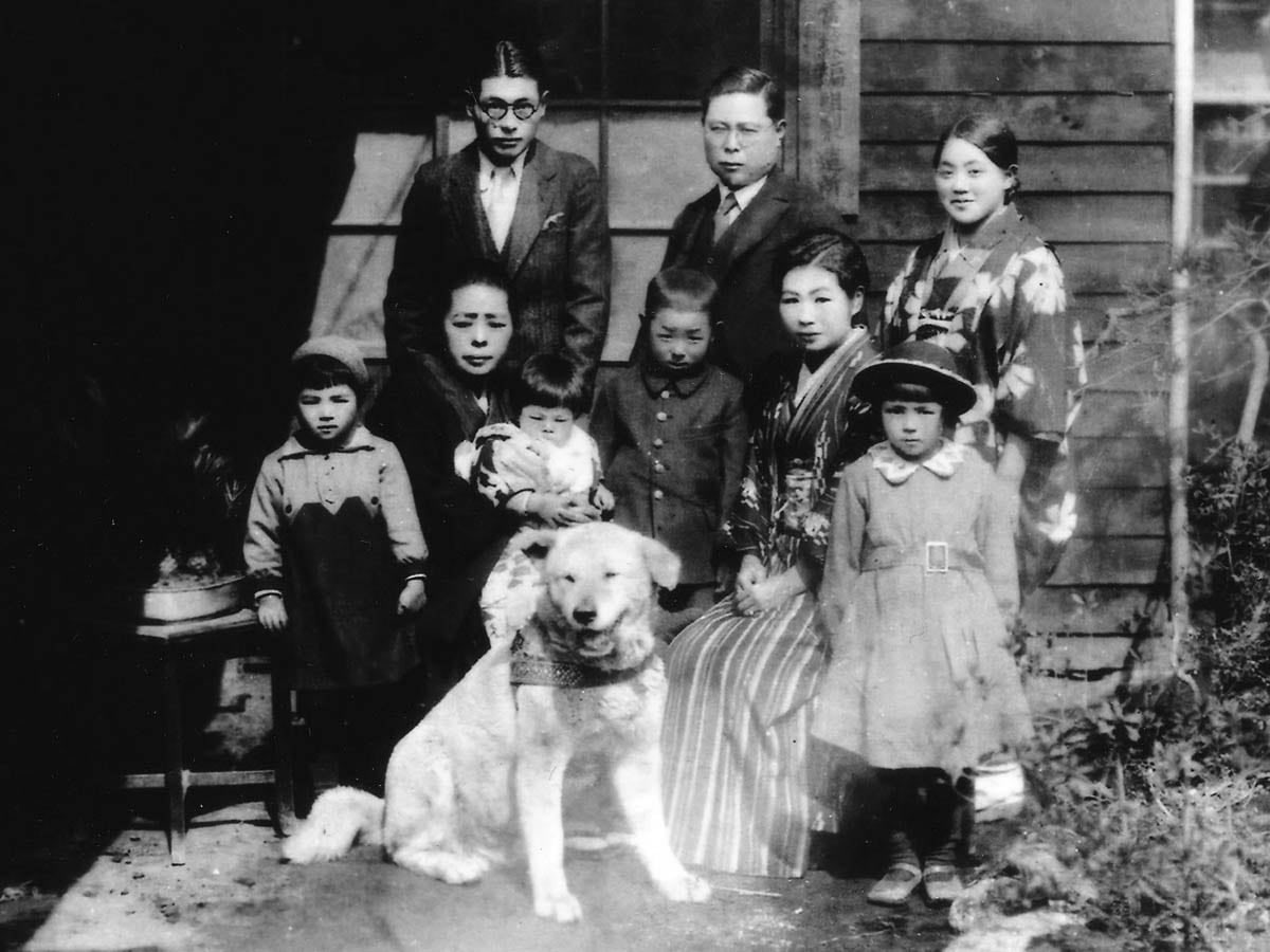 This is Hachikō. He was an Akita born on Nov. 10, 1923 in Japan. He was sold to Hidesaburo Ueno, a scientist at the University of Tokyo. Ueno named him Hachi after the number 8, which is considered lucky in Japan, and the two became inseparable...
