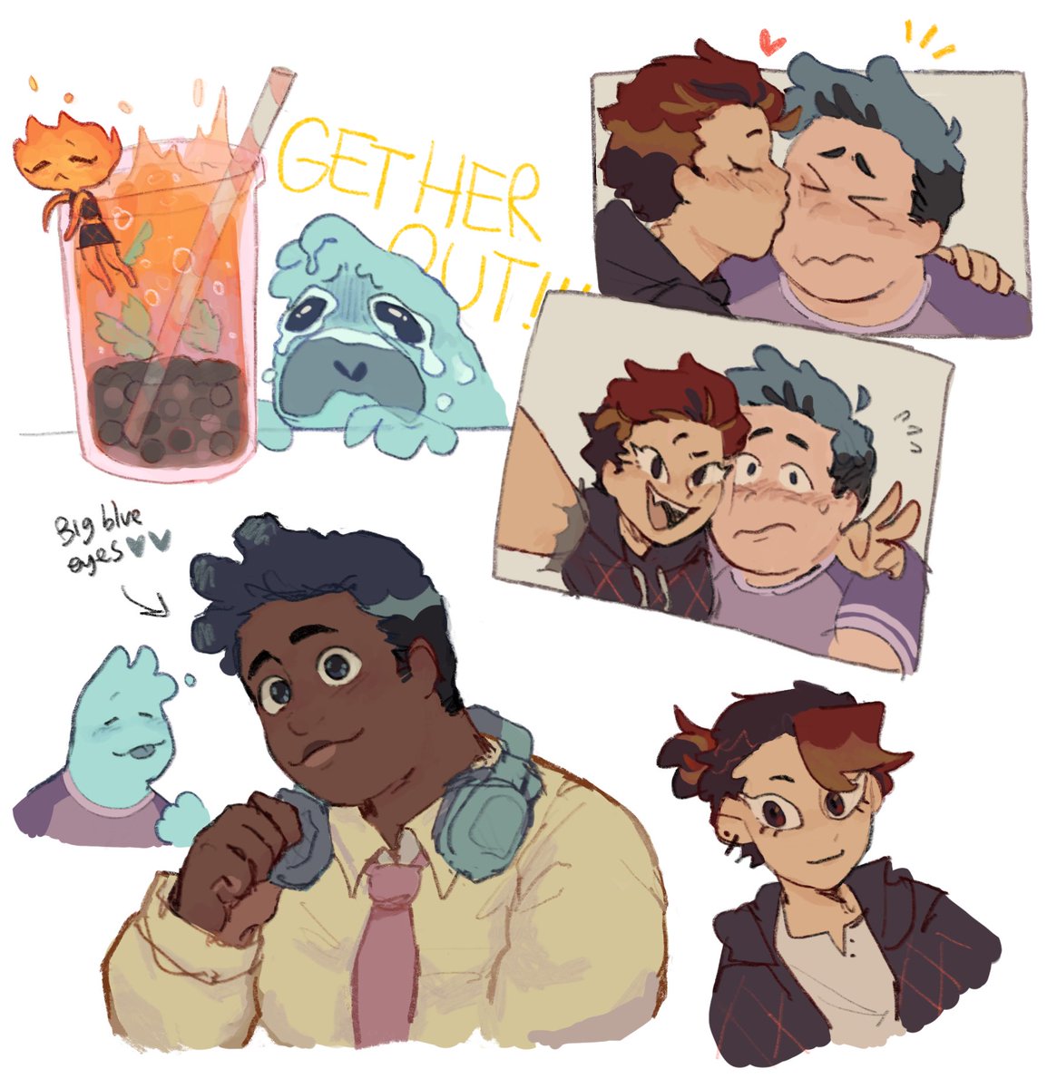 More them as humans bc I luv them sm
#Elemental #ElementalTH