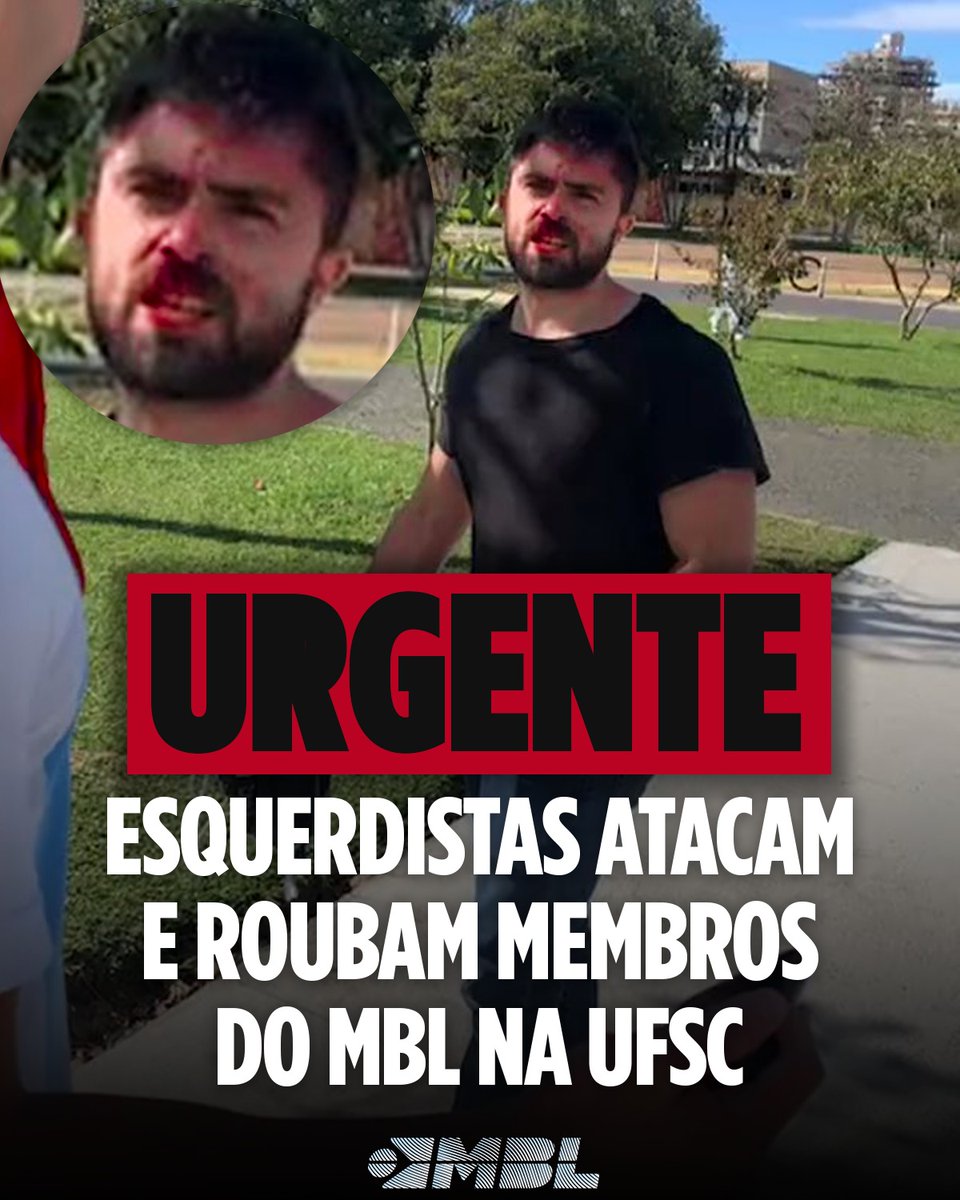 MBLivre's tweet photo. URGENTE 🚨

@CostenaroRJ @fausttinorn e @joaobettega_  estavam na UFSC para pintar paredes vandalizadas no centro acadêmico quando criminosos esquerdistas organizaram uma emboscada, espancaram os três e roubaram pertences. Os três já estão a caminho da delegacia para fazer Boletim de Ocorrência.

Ajude no pix@inimigospublicos.com