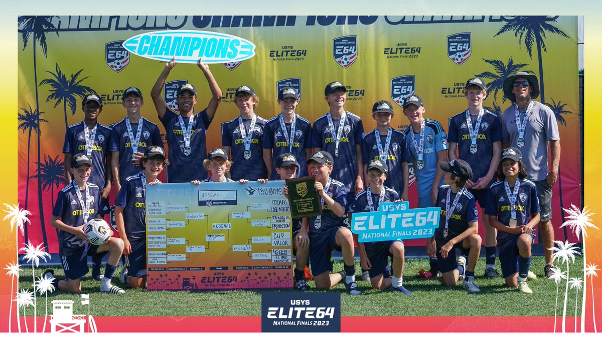 NationalLeague's tweet image. Congrats to @ArsenalColorado on winning the Elite 64 13U Boys title!

#EveryMomentCounts | #EarnYourPlace