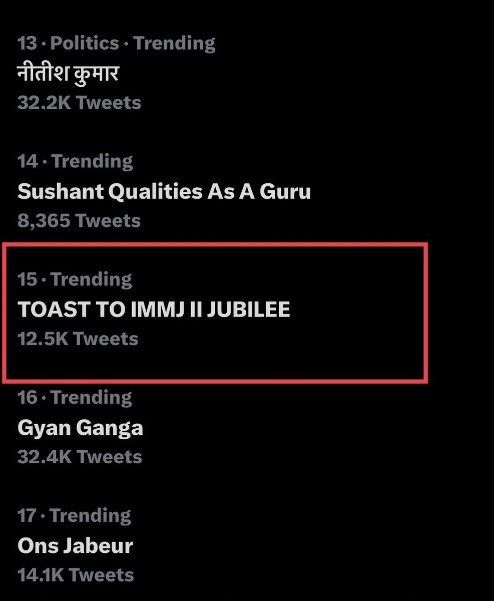 Good going little more speed up 

TOAST TO IMMJ II JUBILEE