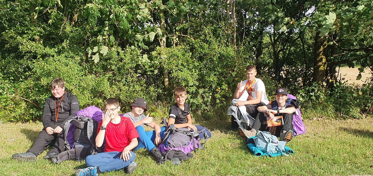 The Nerd Herd are done! Off to camp they go! #motivatedtostrive <a href="/MaestegSchool/">Maesteg School</a> <a href="/EncounterExpeds/">Encounter Expeditions</a>