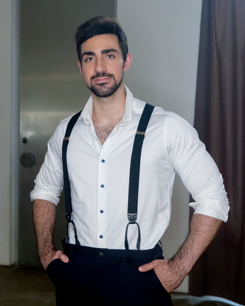 Domenick Wissel on Twitter: "Which look do you prefer: suspenders