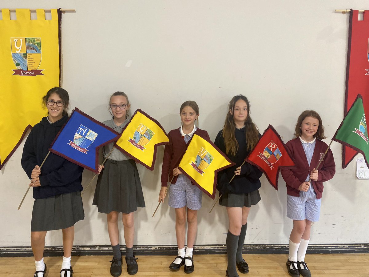 BlackrodPSch's tweet photo. The school crest designers with their fantastic designs on display in our hall 🤩 @Mahlangu_Bps @Mackintosh_BPS @Ringgold_BPS https://t.co/RgMudTfhYP