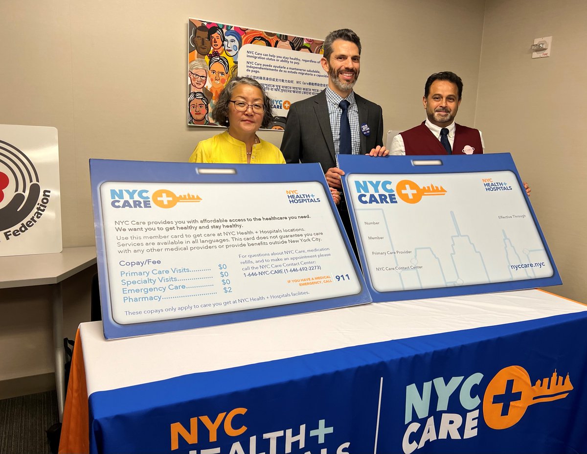 #NYCCare released the 'Doctor Public Service Announcement' video series to encourage eligible New Yorkers to renew, enroll or make a primary care appointment with @NYCHealthSystem. Thanks to @AAFederation for their partnership and @COPOUSA for helping to release the videos!