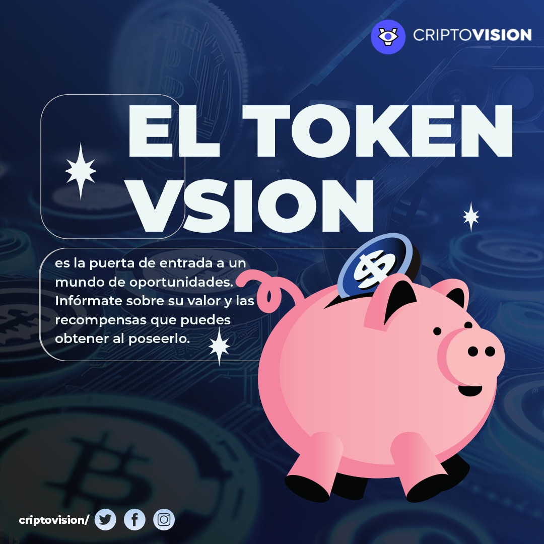 CRIPTOVISION1's tweet photo. 🚪🌎 ¡El token Vision es la puerta de entrada a un mundo de oportunidades! 💰📈 Infórmate sobre su valor y las recompensas que ofrece. #TokenVision #Oportunidades #Recompensas https://t.co/IBlJNPxWs9