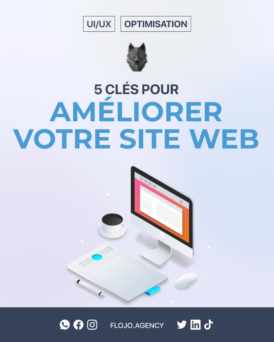 Studjoow's tweet photo. 5 #clés pour améliorer votre #site #Web. L'article est par ici.
Pour lire notre #article, rendez-vous sur notre site https://t.co/jVt1pHj6Fc, ou sur les plateformes de #Podcast en vous abonnant à Flojo #Agency #Blog https://t.co/MhS7J53wSF