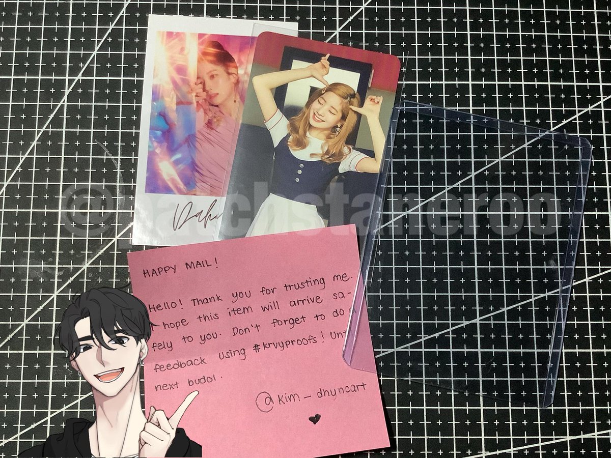 Patchstaneroo's tweet photo. ✉️ #patch_receives
          from @kim_dhyncart

Finally one of my prio came home!! Thank youuuu! Ung packaging nung parcel maraming bubblewrap na may konting pc 🤸 HAHAHA. Ganda din po ng sulat mo!! 

#krvyproofs https://t.co/GS1YbDGOGA