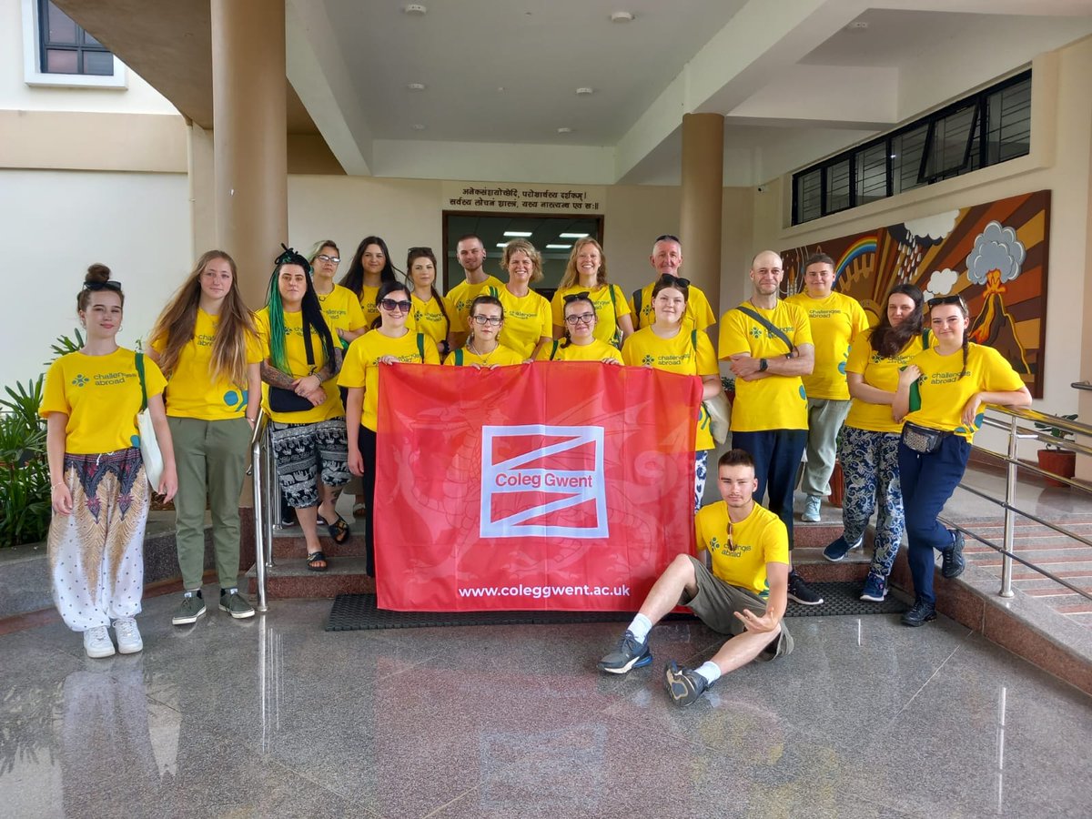 coleggwent's tweet photo. #AnimalManagement students have spent the past two weeks in India with @ChallengeAbroad 🇮🇳 

They’re having an amazing time with visits to the #TajMahal, local monasteries, a Leopard Sanctuary, lectures at a Veterinary #University and even treat making at an animal sanctuary 🐯 https://t.co/jv9vh1vnz2