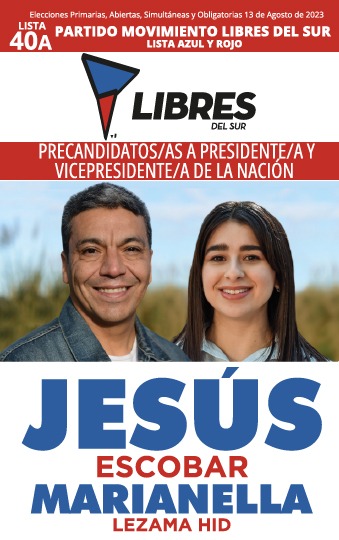 libresdelsurnet's tweet photo. Tenemos boleta oficializada, el 13 de agosto vamos en todo el pais con #JesusPresidente #MarianellaVice #Lista40A https://t.co/Ffxb2VollV