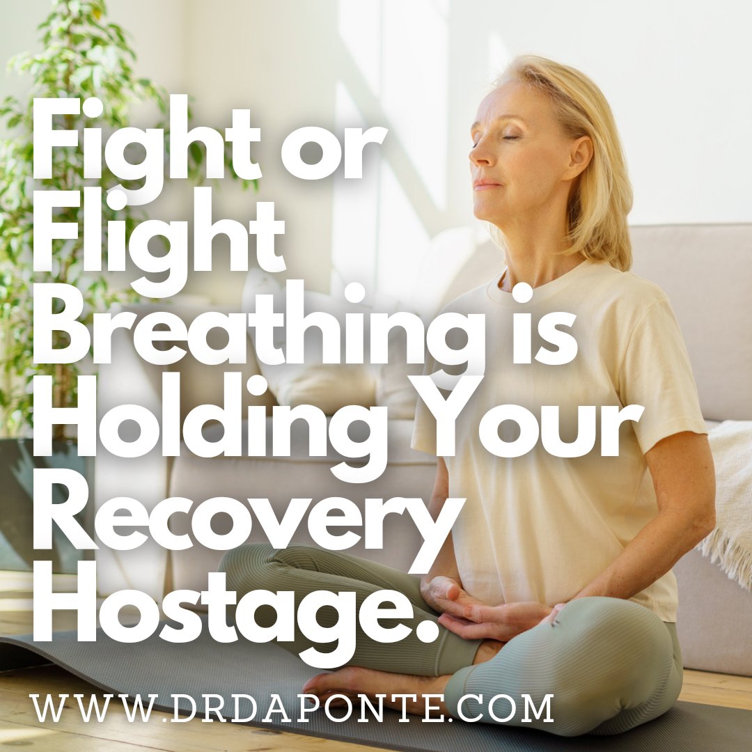 drdaponte's tweet photo. Experiencing stress invokes a primal reaction in our bodies known as the "fight or flight" response. One key player in this reaction is the sympathetic nervous system, which alters our bodily functions, including changing our breathing patterns.

When under stress, our breath quickens to oxygenate our bodies for action, which is useful when running from a bear, but not when facing day-to-day challenges. If stress becomes chronic, these altered breathing patterns can turn into a harmful cycle, even contributing to chronic pain. Here's why: pain signals stress, and stress exacerbates pain, creating a detrimental loop that's hard to break.

The most powerful strategy to break this cycle? The answer lies in your breath - specifically, functional breathing exercises, as taught in the Functional Foundations course. Through this technique, you can tap into your body's own natural ability to combat stress and pain, rewiring your brain to respond differently.

Just like learning to play an instrument, functional breathing is a skill. By practicing specific exercises, you train your body to adapt to stress in healthier ways, encouraging relaxed, deep breathing. This reduces the strain on your body, alleviating chronic pain.

The Functional Foundations course guides you through these exercises, making the powerful tool of functional breathing accessible to everyone. Through consistent practice, you can rewire your brain's response to stress, empower your body's natural healing processes, and finally step off the chronic pain merry-go-round.

The key to overcoming chronic pain might just be a deep breath away. Don't let stress dictate your life – take control with functional breathing.

CLICK HERE FOR A SPECIAL OFFER:
https://t.co/AXtrTygKAZ