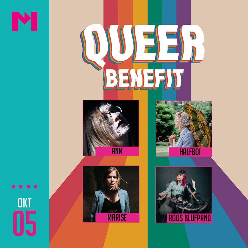 Save the date en koop een ticket! De opbrengst gaat naar <a href="/COCNederland/">COC Nederland</a> ❤️<a href="/M_Metropool/">Metropool</a> #queer #lhbtiqplus #lhbtiq #loveislove #elektropop #muziek #popavond #dansen #charity #bethere
