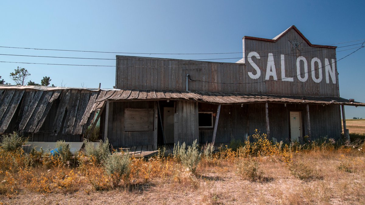 mwghosttown's tweet photo. Wabeck, North Dakota - How about an old abandoned Saloon? I appreciate the work of @NorthDakotaTroy - Troy you did amazing work - and hope to get a chance to interview you for the podcast - released in the public domain - North Dakota has some real gems. #ghosttowns https://t.co/GaUrCVV3ye