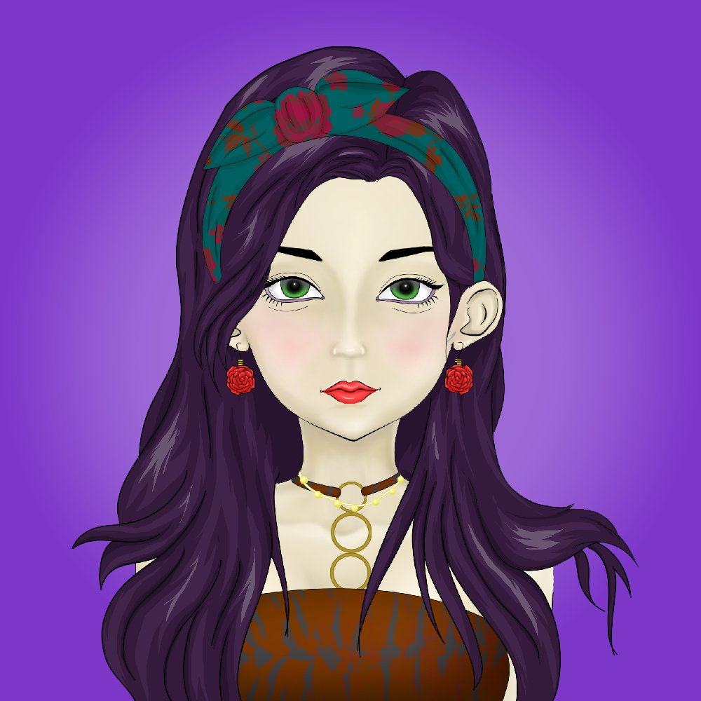 Vikhoshi anime NFT tweet media