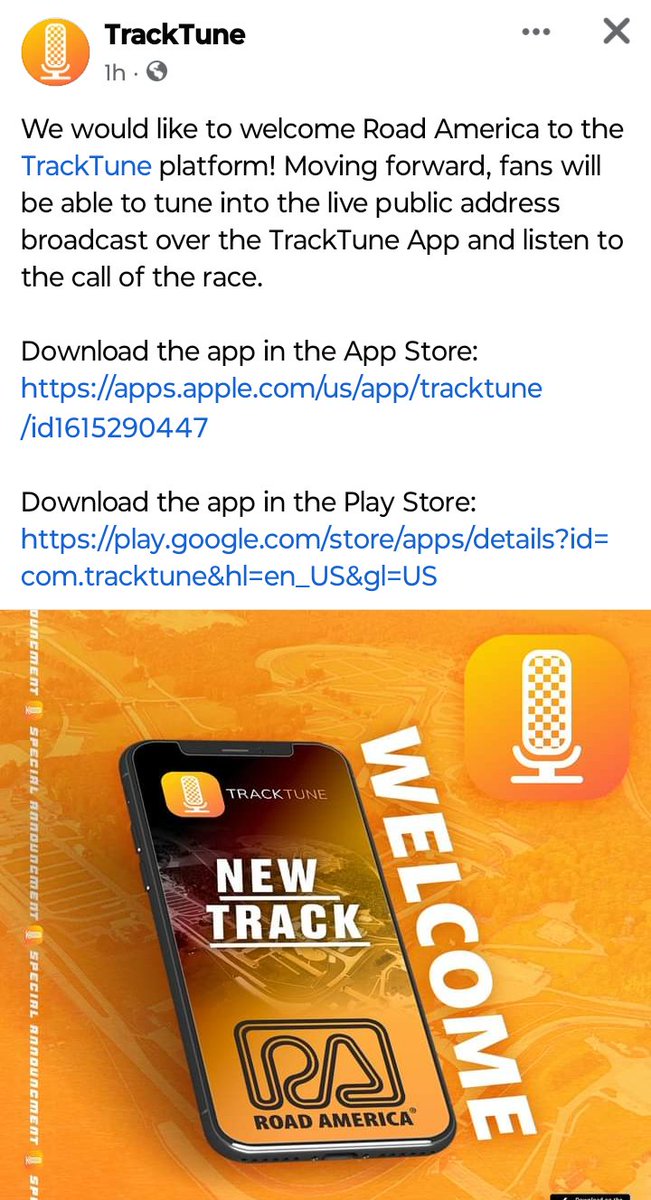 beachdreaming98's tweet image. . @roadamerica is now on the @TrackTuneLive app!