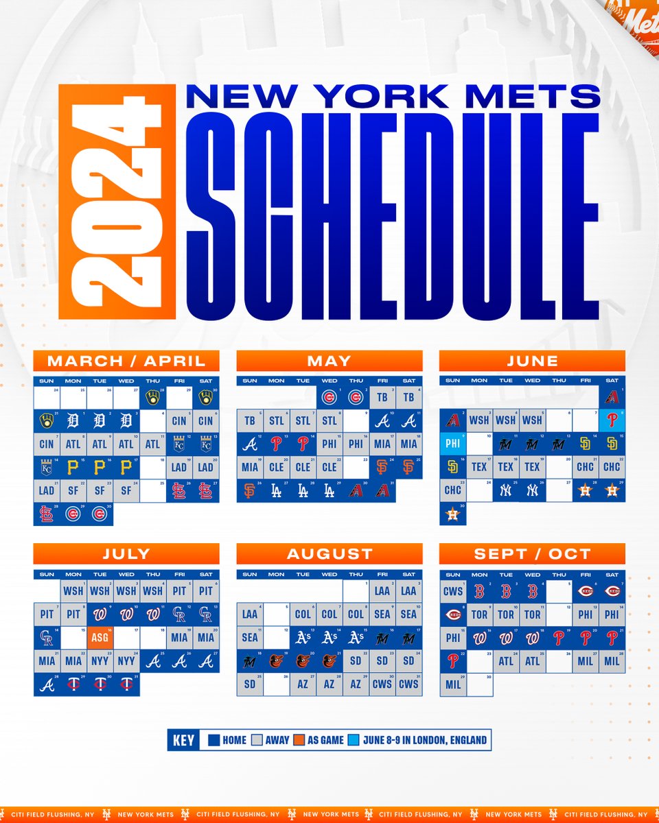 🇵🇷Amish Country Mets Fan on Twitter "RT Mets Full schedule 👇"