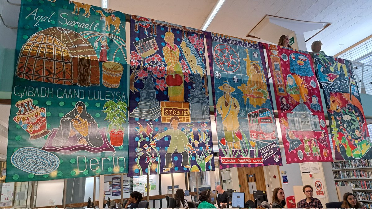 SimoDiMa1's tweet photo. Such a lively atmosphere at #HolbornLibrary for the launch of this year's @bloomsburyfest ! So happy I will be part of it with my workshop "Growing Up with Witch Powers" to engage children with my academic research 🧹🧙♀️🪄 https://t.co/g2AITE0Rvv