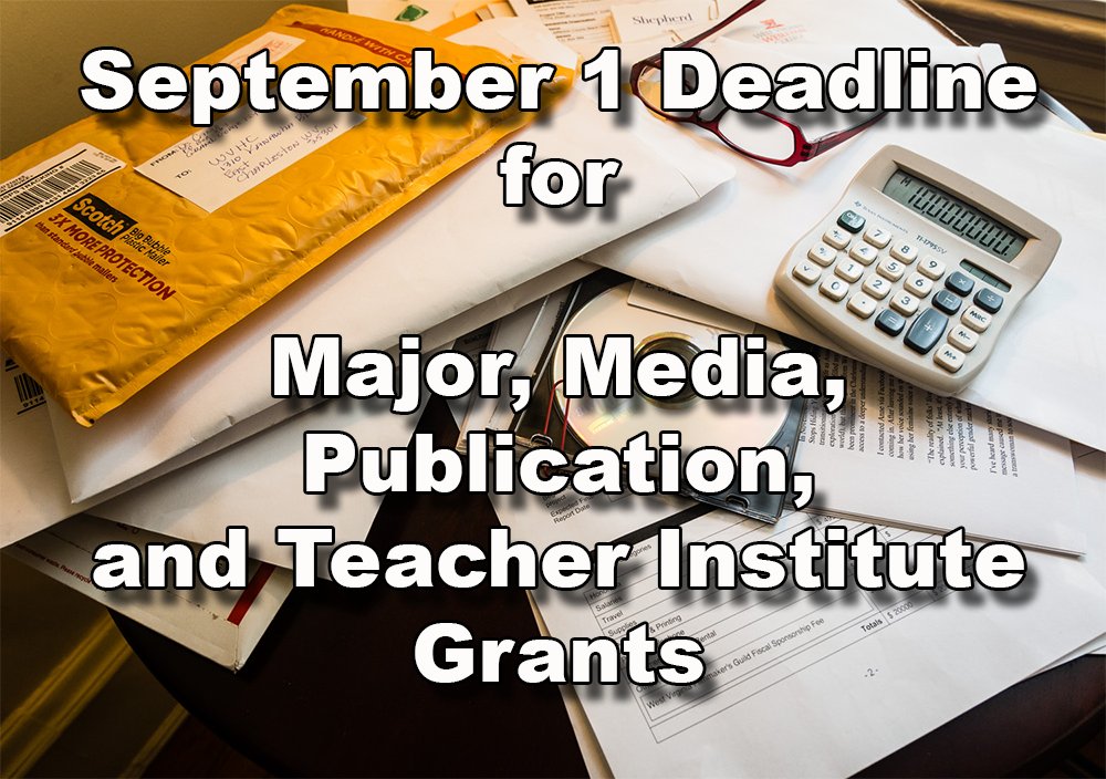The Council's September 1 grant window is now open. Major, Media, Publication, and Teacher Institute grant proposals will be accepted through September 1, 2023.
Find out more: wvhumanities.org/grants/aboutou…
#grants #WestVirginia #humanities