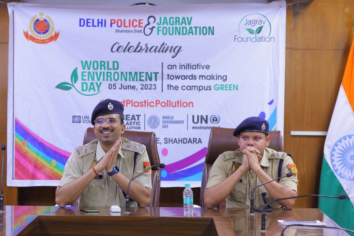 Celebrating #Worldenvironmentday @DCP_SHAHDARA @UNEP_AsiaPac @UNEP