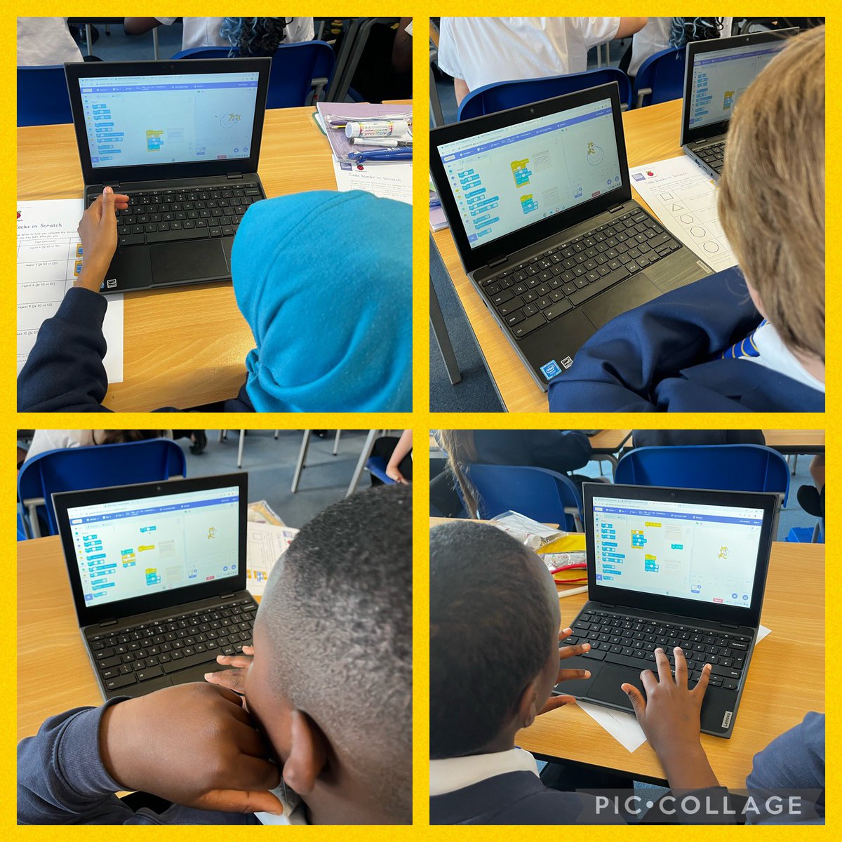 Year 5 really enjoyed their computing day today! <a href="/KHPAMrHarris/">KHPAMrH</a>