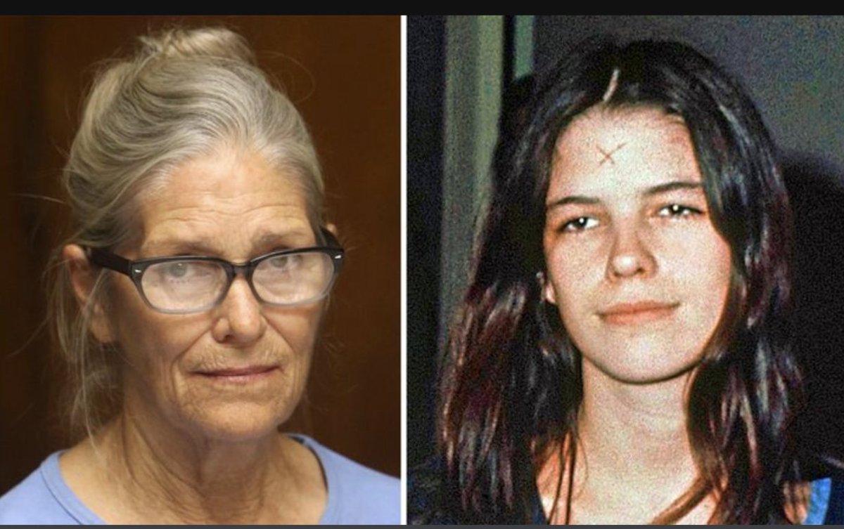 La última Manson, la que estuvo en el asesinato y tuvo faltas de ortografía en sus grafitis de sangre, Leslie van Houten sale de la cárcel después de 53 años.
¿Que opinan?