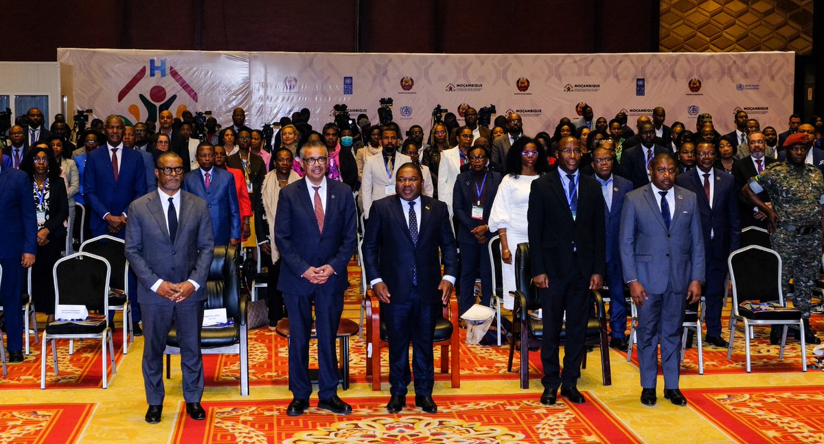 Georgina Bonet (@georginabonet) on Twitter photo "Strong health systems, based on primary health care, are the vehicle that enable a country to promote, protect and provide health" <a href="/DrTedros/">Tedros Adhanom Ghebreyesus</a> opening speech at #CIIISS for #Mozambique.
<a href="/OMSMocambique/">OMS Moçambique</a>
#HealthForAll "Strong health systems, based on primary health care, are the vehicle that enable a country to promote, protect and provide health" <a href="/DrTedros/">Tedros Adhanom Ghebreyesus</a> opening speech at #CIIISS for #Mozambique.
<a href="/OMSMocambique/">OMS Moçambique</a>
#HealthForAll
