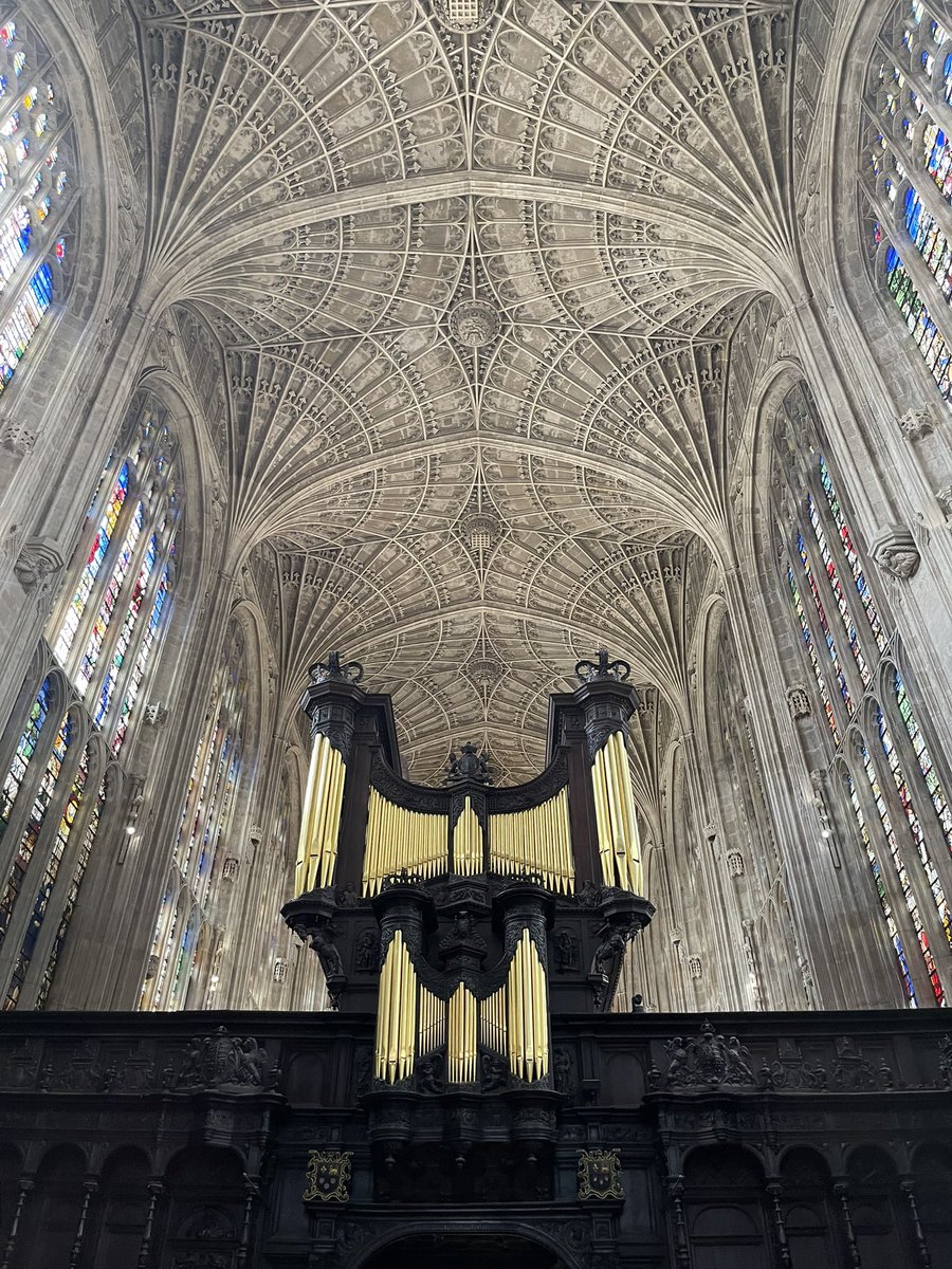 AmyKamATL's tweet photo. Wonderful visit to @Kings_College Chapel #SIBFCambridge @TheSIBF https://t.co/NkvBzEcdy1