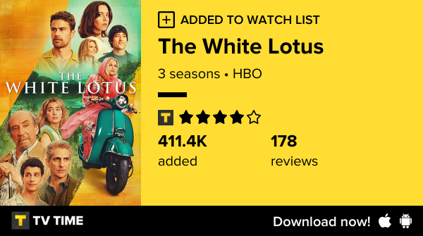 iGhder's tweet photo. I've just started following The White Lotus https://t.co/b90gr9y4Lc #tvtime https://t.co/qg0ihamg4s