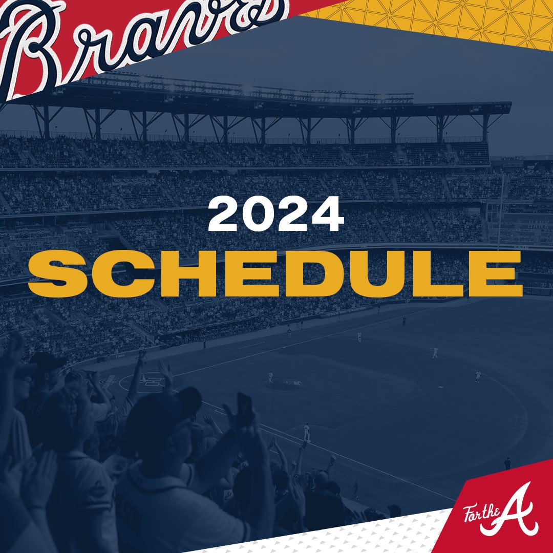 Atlanta Braves 2024 Schedule Tickets Zita Angelle