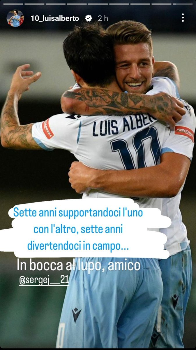 Come si supera tutto questo?
#MilinkovicSavic 
#LuisAlberto