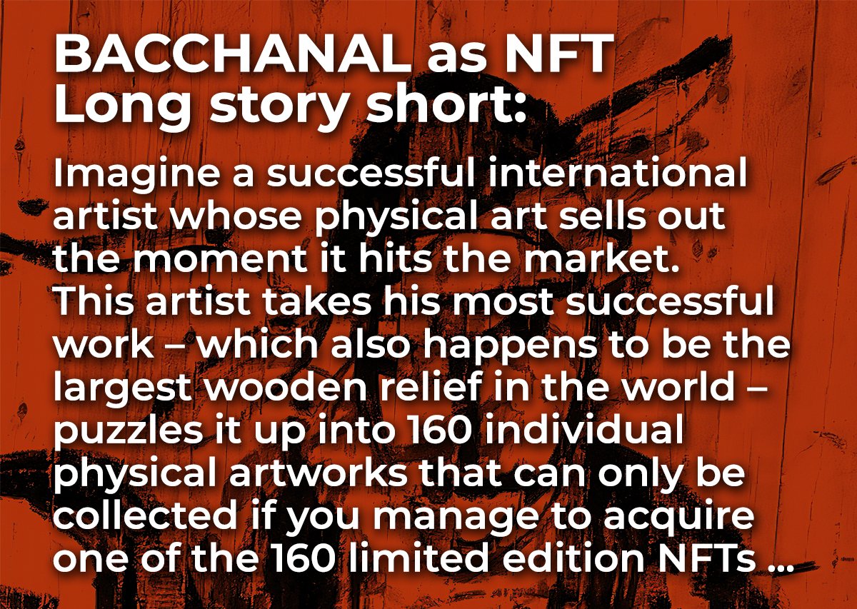 Bacchanal_NFT's tweet photo. … you've prob heard it a million times … "ONLY NFT projects that provide REAL utility succeed!"

How about an NFT project that combines DIGITAL with REAL PHYSICAL ART?

#Bacchanal #JeanYvesKlein #NFT #NFTs #NFTArt #NFTCollection #NFTCollectors #NFTCommunity #NFTBlueChips https://t.co/aX4LW18rsf