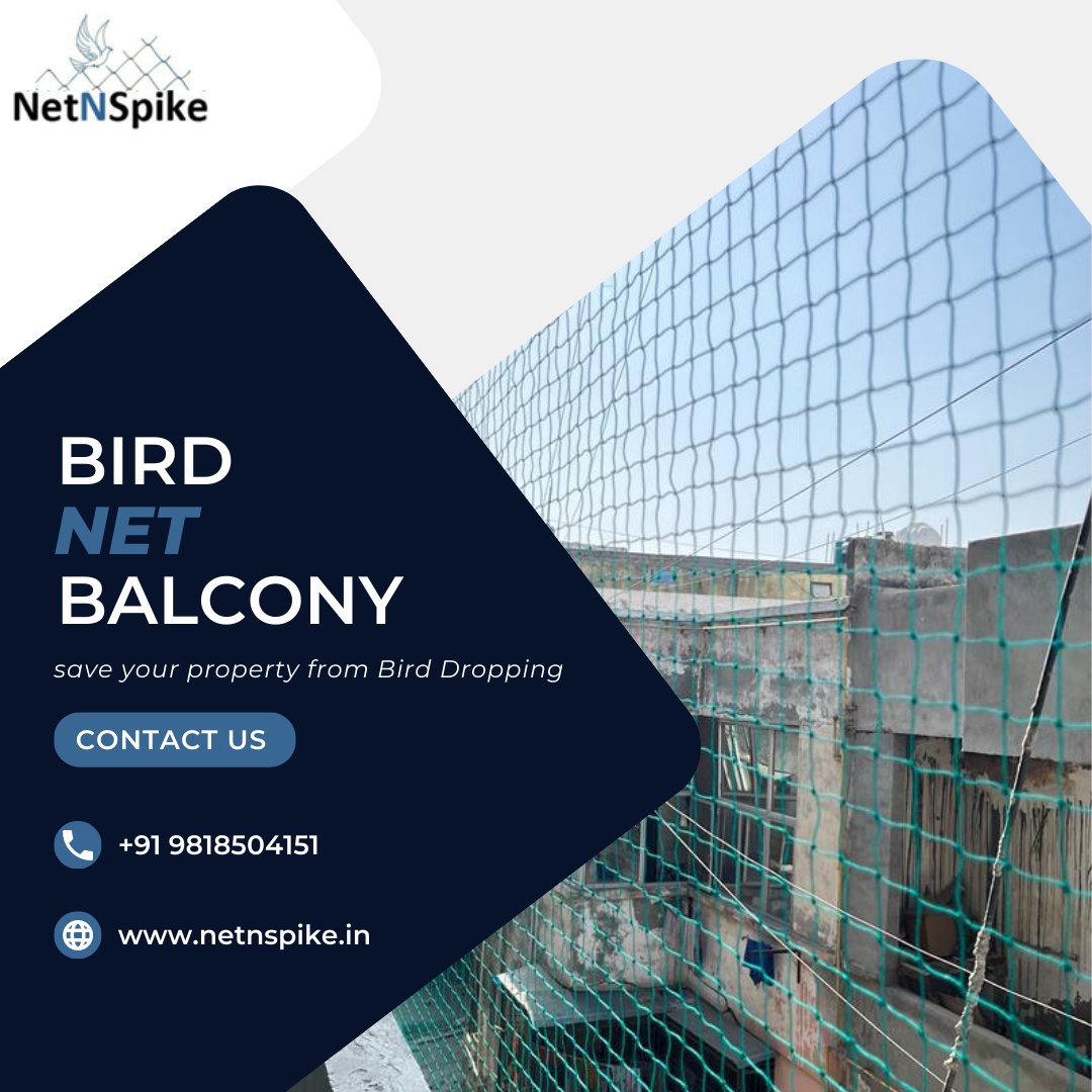 netnspike's tweet image. Bird Net Balcony
 
Save your property from bird dropping

Contact Us Now:
📞 (+91) 9818504151
📧 netnspike@gmail.com
🌐 netnspike.in

#BirdNetBalcony
#AvianSafetyZone
#BalconyBirdNet
#FeatheredFriendsRetreat
#ProtectOurFeatheredNeighbors