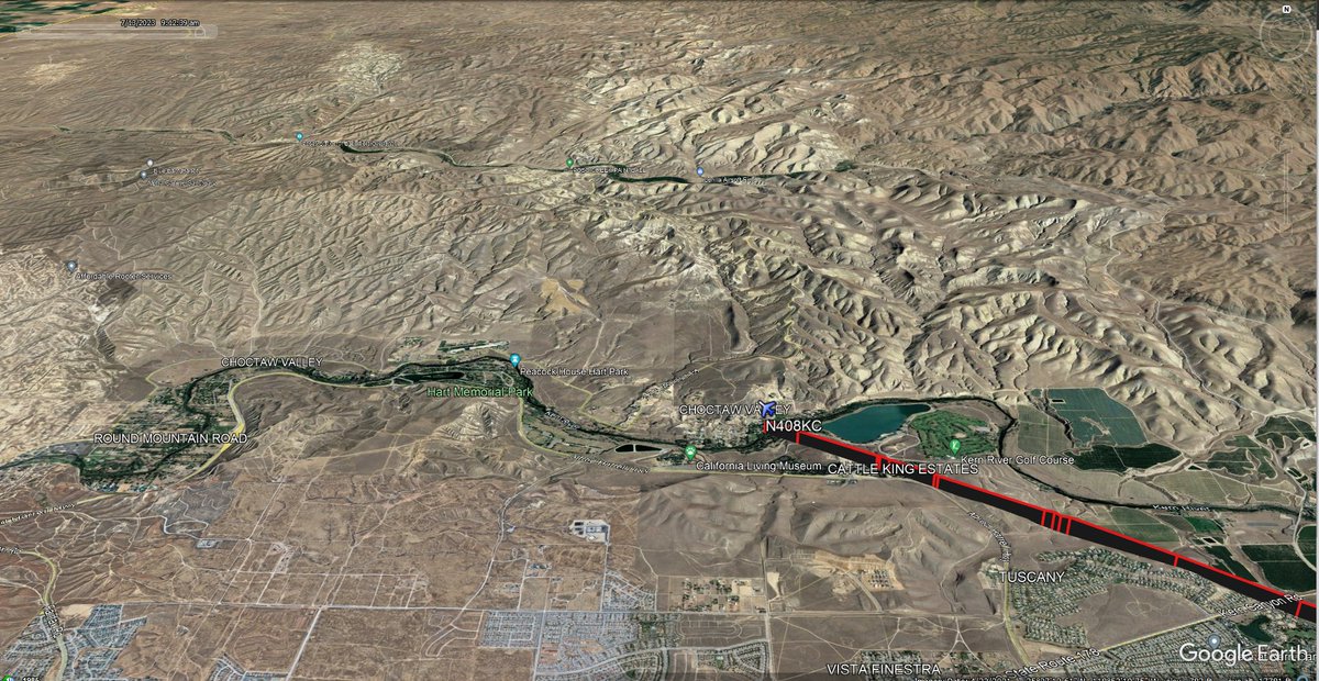fire_feeds's tweet image. Update with firefighting aircraft: Firefighting aircraft fighting the vegetation fire in #Bakersfield #KernCounty, multiple structures threatened.
share.watchduty.org/i/6552
broadcastify.com/webPlayer/40009

#KernCountyFire
#C408 #N408KC Type II Heli
🔥