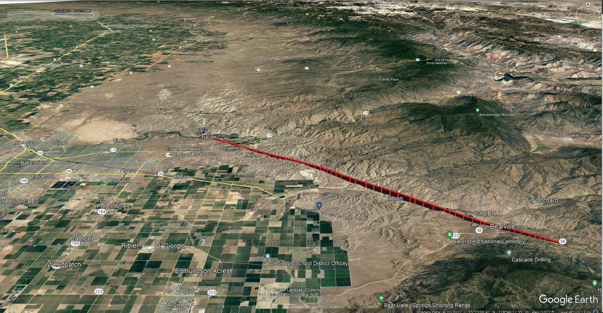 fire_feeds's tweet image. Update with firefighting aircraft: Firefighting aircraft fighting the vegetation fire in #Bakersfield #KernCounty, multiple structures threatened.
share.watchduty.org/i/6552
broadcastify.com/webPlayer/40009

#KernCountyFire
#C408 #N408KC Type II Heli
🔥