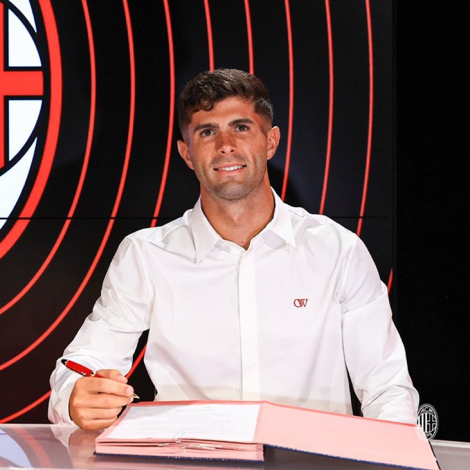 ✅ OFICIAL: ¡¡Christian Pulisic🇺🇸 es nuevo jugador del <a href="/acmilan/">AC Milan</a>🇮🇹!!

Firma hasta 2027 + una opción para extender su contrato 1 temporada más