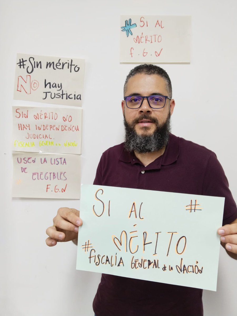 JVillamil57's tweet photo. Una verdadera justicia se logra con funcionarios y empleados que lleguen a sus cargos con mérito. Es hora de terminar la burocracia y clientelismo al interior de la FGN. #sialmerito.
Independencia judicial es sinónimo de funcionarios que lleguen por mérito. @alvaroesmeral https://t.co/uzGxQ8PZxD