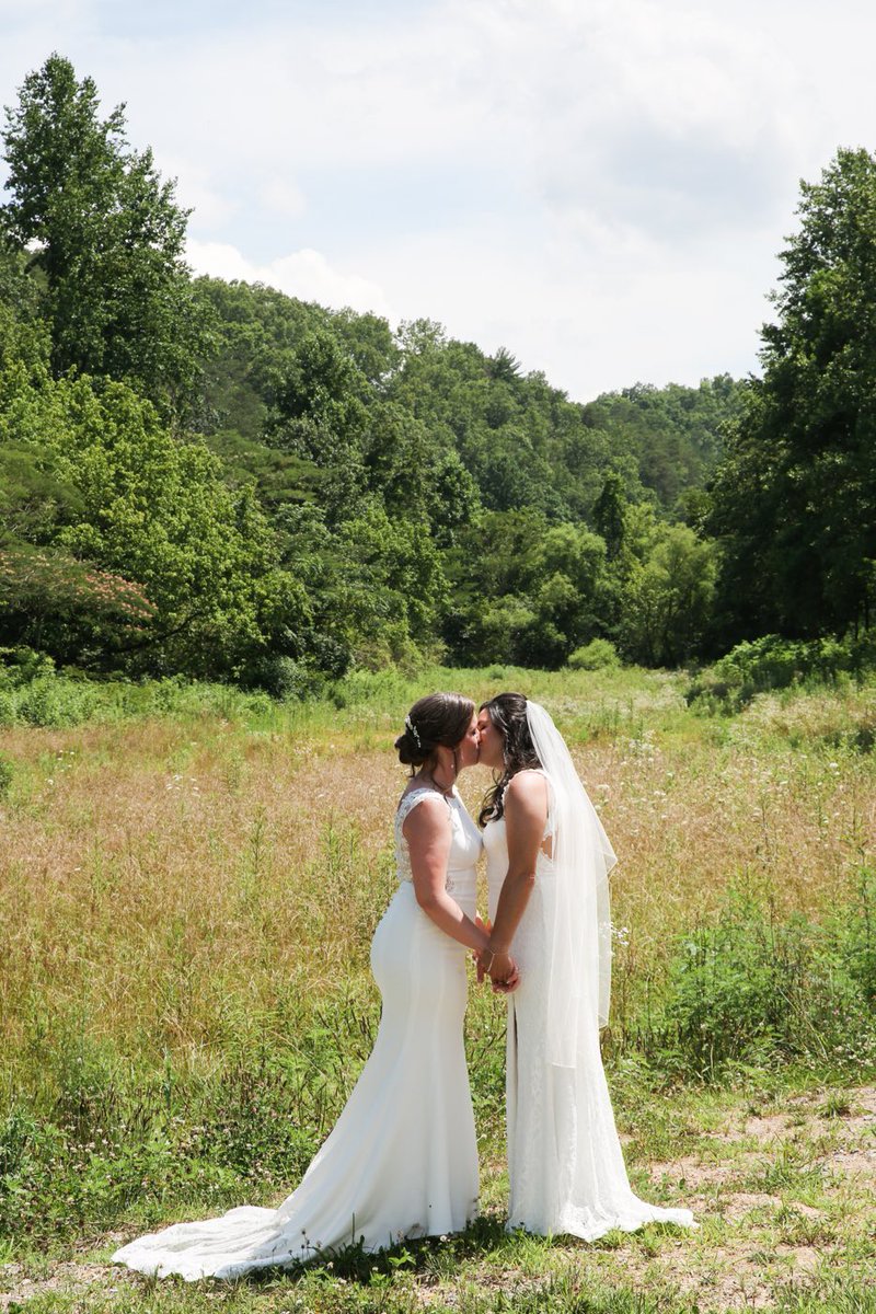 Congratulations Dani &amp; Karen! Married in the Smoky Mountains
