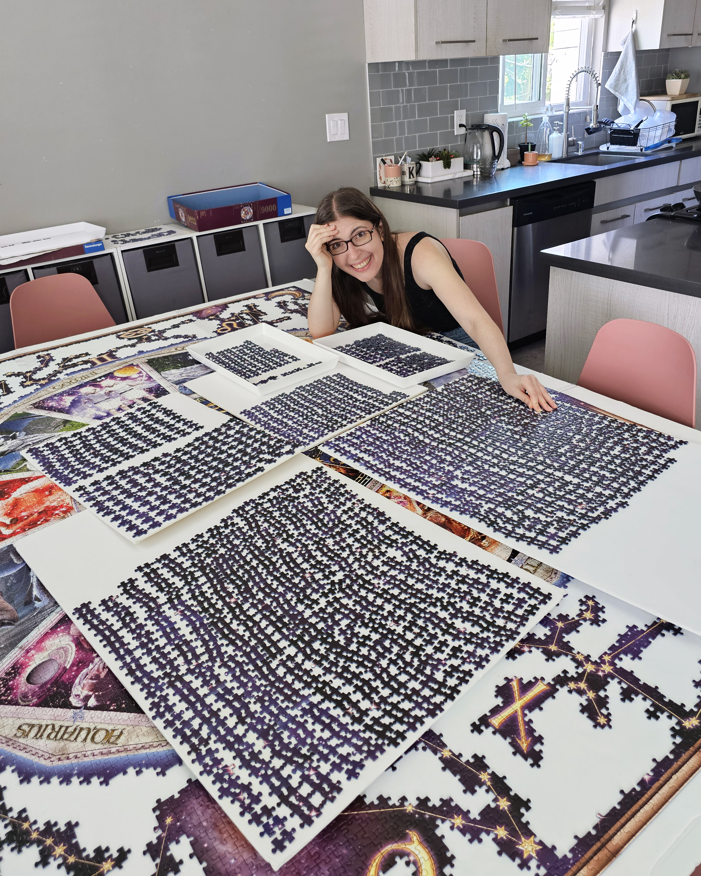 9000 piece store puzzle mat