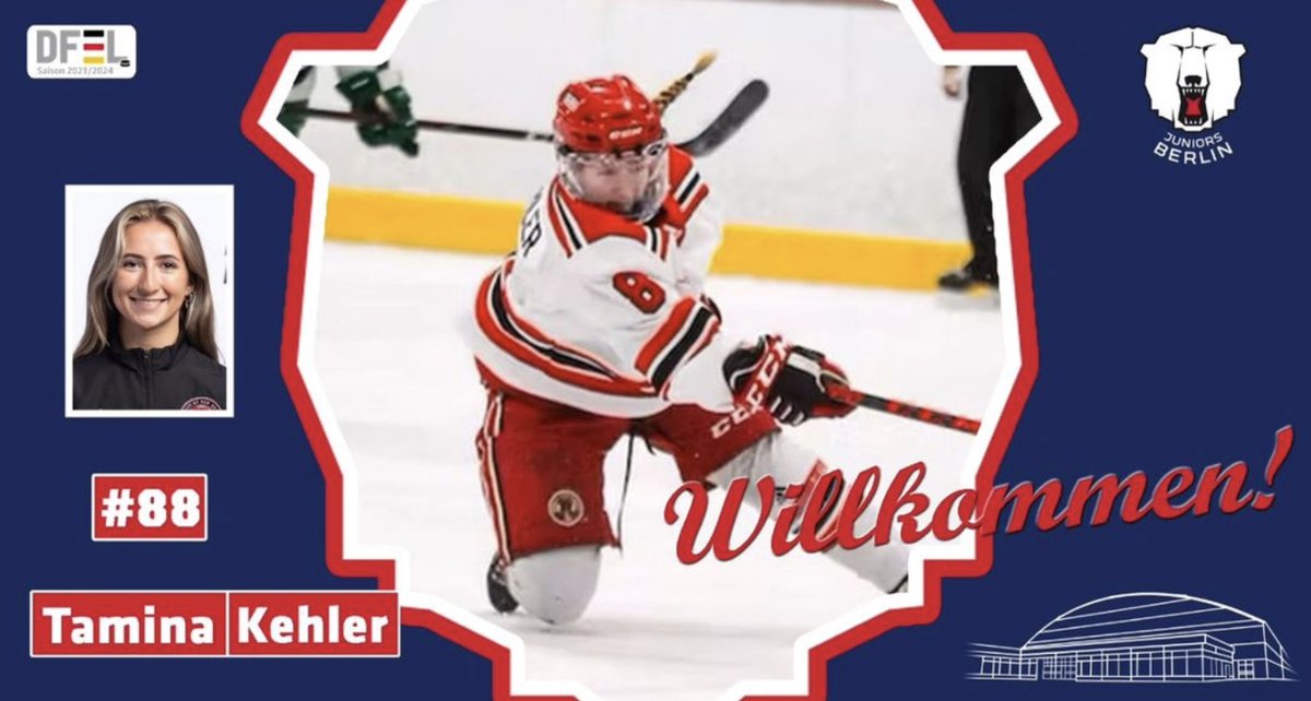 UNBAthletics's tweet photo. WHKY: Congrations to @ash_stratton3 &amp; @tamina_kehler ...now @UNBWHockey alumni... on signing with Berlin's Eisbären Juniors, of the six-team German Women's Hockey League.
Two of the best in program history become the first new era REDS to embark on pro hockey careers.
#goredsgo https://t.co/4xFW4AS2M5