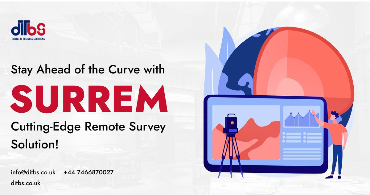 DigitalITBusin1's tweet image. Embrace the future of survey excellence, where innovation meets convenience, and gain a competitive edge in your industry. Sign up today and elevate your survey game to unprecedented heights!
#SURREM #RemoteSolution #DataDrivenAction #SecureSurveys #GlobalReach #RemoteSurvey