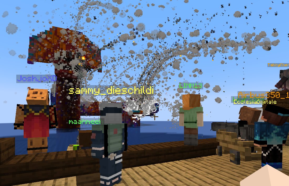 Mega großes Danke an das Minecraft-Team <a href="/Bibellabor_MC/">Bibellabor-Minecraft</a> 
Römer 8,38-39 mal ganz anders: 
Nichts kann uns von der Liebe Gottes trennen - auch keine andere Kreatur 🐉
#Bibel #Minecraft