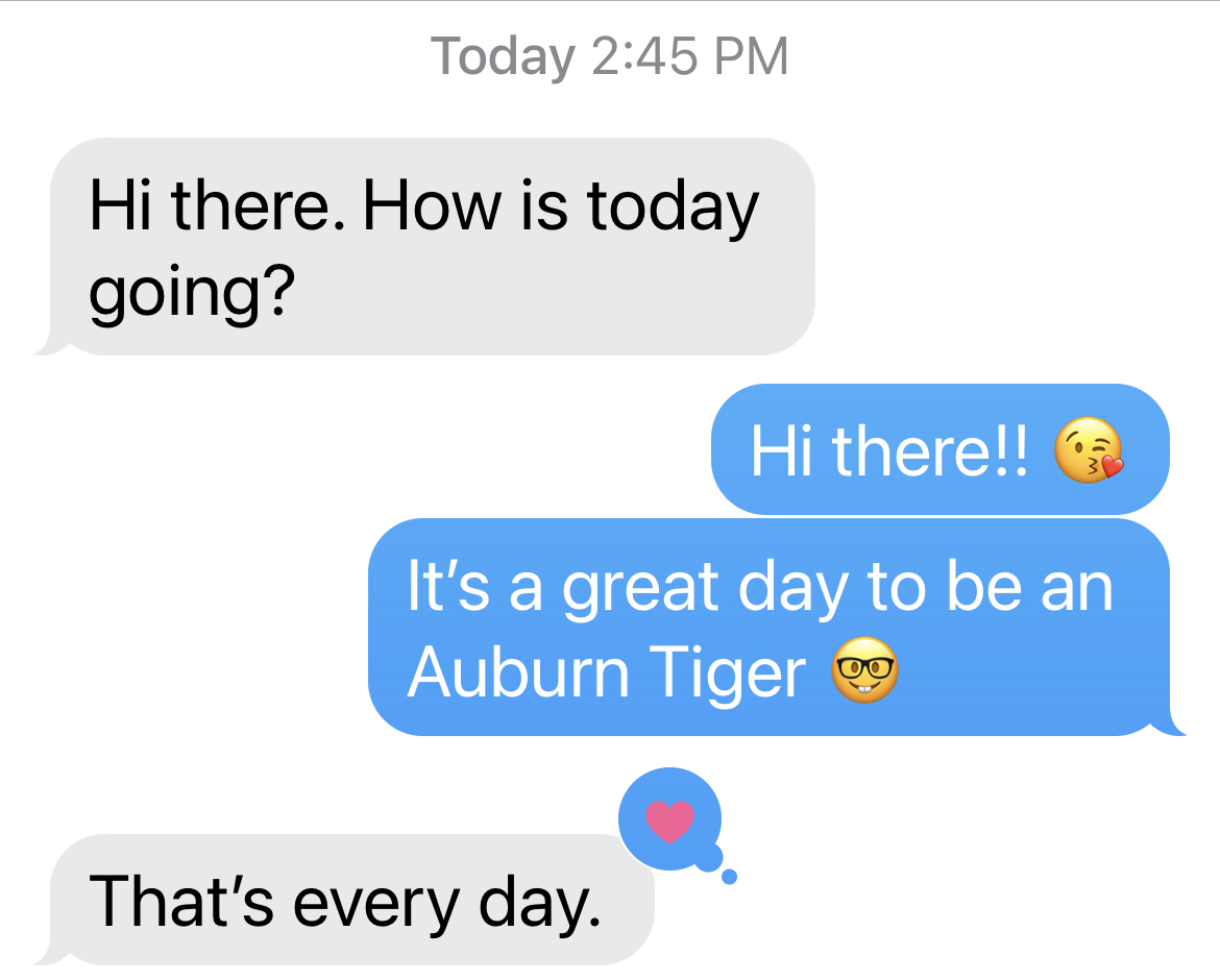 My heart is full! #WarEagle #AuburnMade #AuburnEdLead