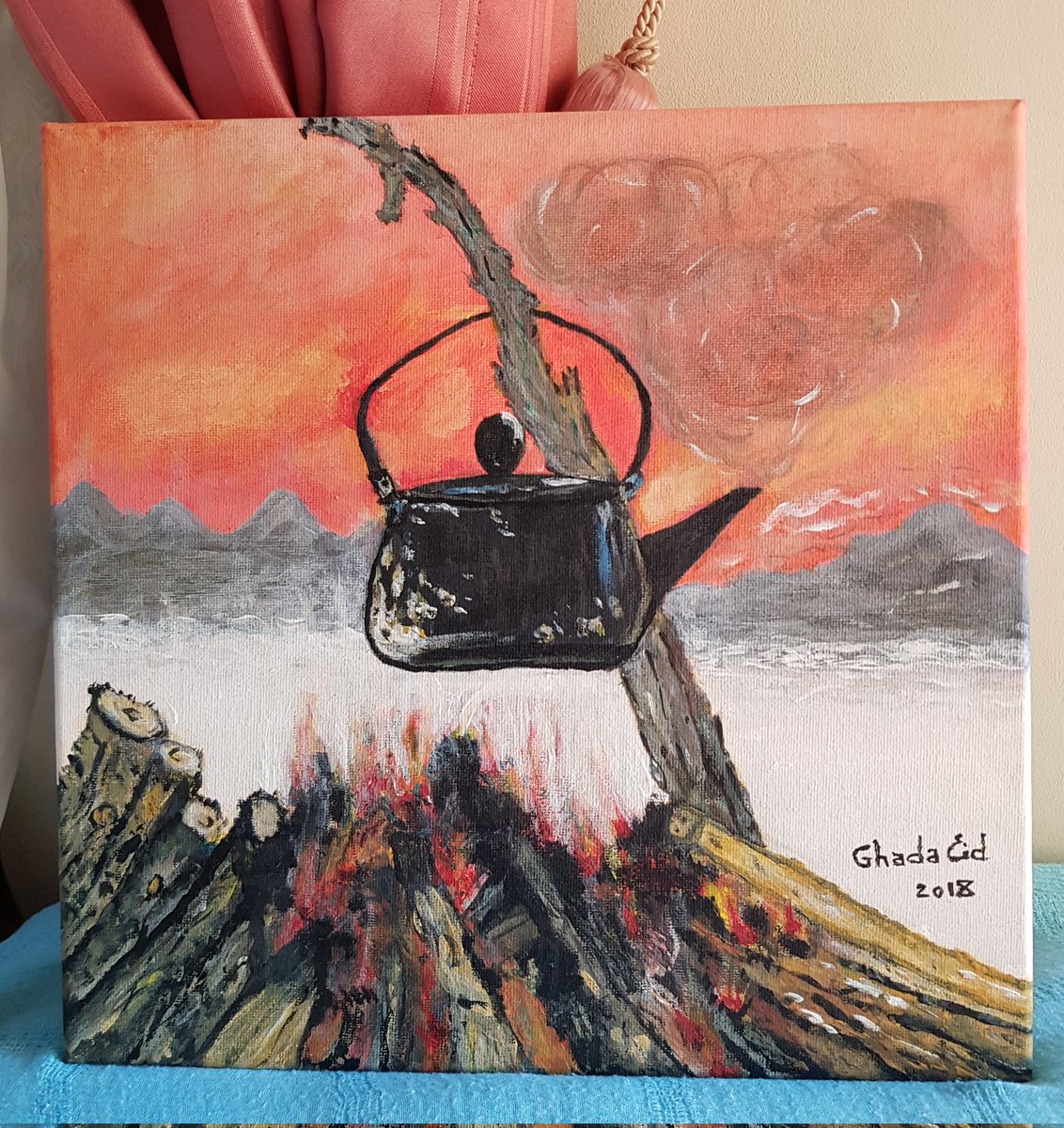 GhadaEid76's tweet image. #acrilycpainting #acrilyc #painting #sky #tea #thé #شاي #winter #feu #نار #fire #warmplace   👩‍🎨❤