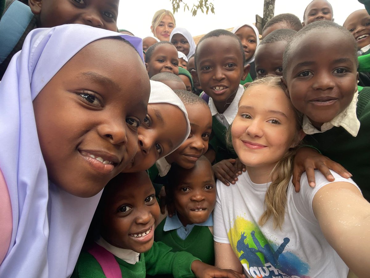 Sarahteach78's tweet photo. Proud mum!  Seren has had an amazing time working with this fantastic organisation.  She’s not going to want to come home and leave those wonderful children!

https://t.co/vC79EczJ3P https://t.co/Xf5HQz8sJv