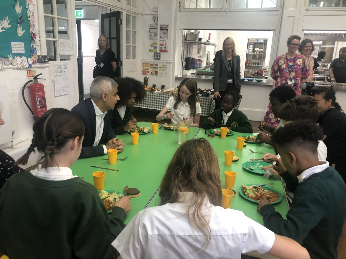 Stroud Green (@stroudgreensch) on Twitter photo As well as sports day, we squeezed in lunch with <a href="/perayahmet/">Peray Ahmet</a> <a href="/JoanneMcCartney/">Joanne McCartney</a> <a href="/ZenaBrabazon/">Zena Brabazon</a> and <a href="/MayorofLondon/">Mayor of London, Sadiq Khan</a> who were talking to us about how great our <a href="/caterlink_ltd/">Caterlink Ltd</a> lunches are and how important it is that from September they will be free for everyone! #FreeSchoolMeals π΄π₯ͺπ₯ As well as sports day, we squeezed in lunch with <a href="/perayahmet/">Peray Ahmet</a> <a href="/JoanneMcCartney/">Joanne McCartney</a> <a href="/ZenaBrabazon/">Zena Brabazon</a> and <a href="/MayorofLondon/">Mayor of London, Sadiq Khan</a> who were talking to us about how great our <a href="/caterlink_ltd/">Caterlink Ltd</a> lunches are and how important it is that from September they will be free for everyone! #FreeSchoolMeals π΄π₯ͺπ₯