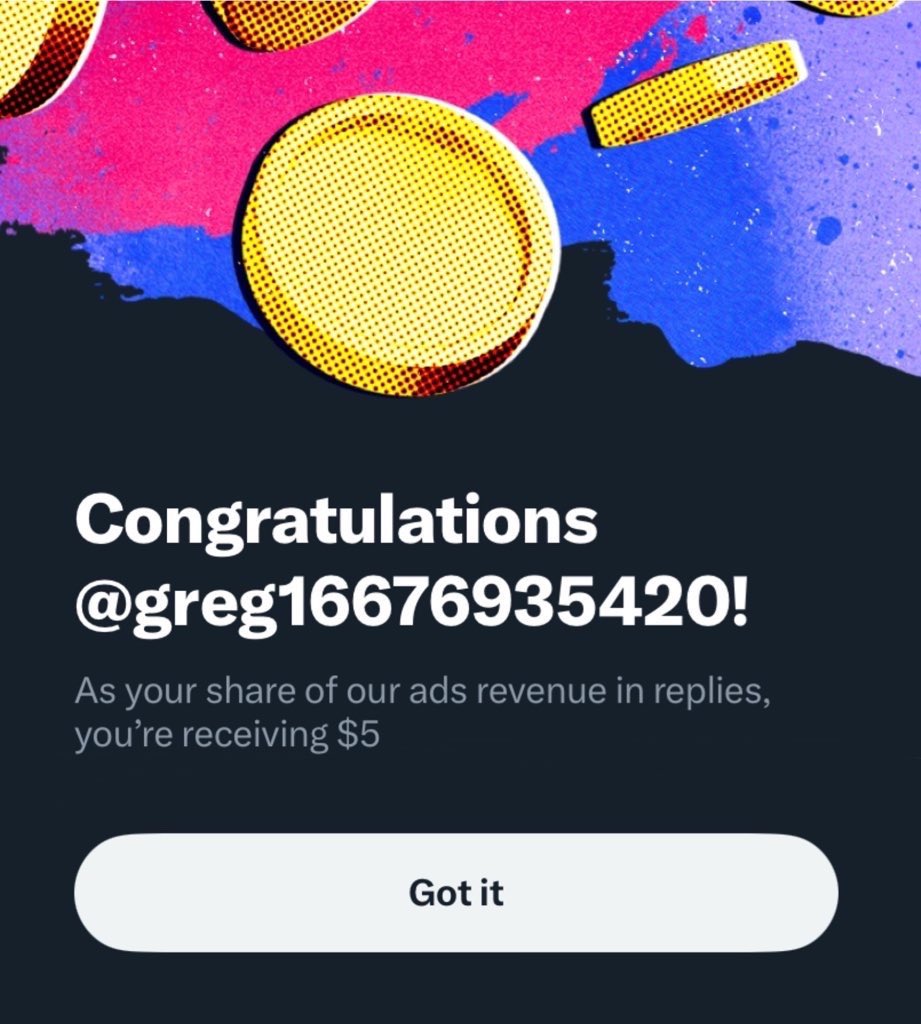 Thank you <a href="/elonmusk/">Elon Musk</a> I’m literally shaking right now