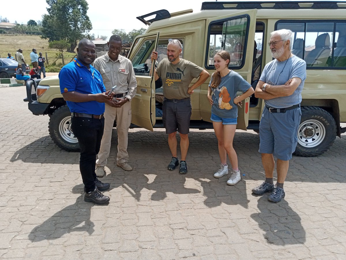 That moment when you take a game walk at  #LakeMburoNationalPark C/o @CanaanTravelsUg. It's so fun and adventurous.