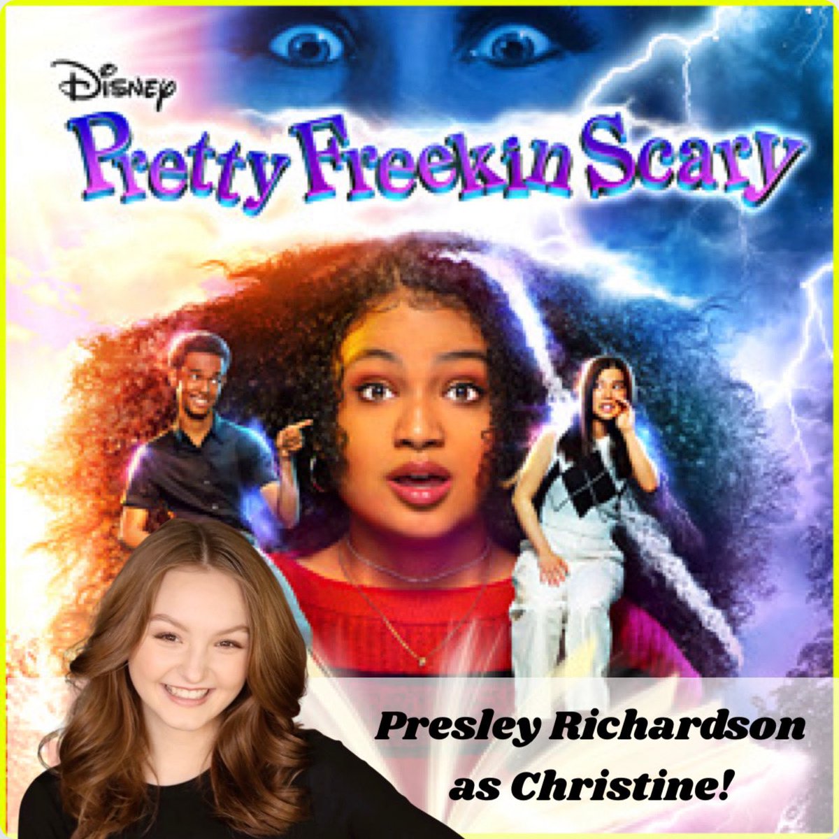 Tomorrow night… <a href="/DisneyChannel/">Disney Channel</a> <a href="/DisneyPlus/">Disney+</a> #prettyfreekinscary #disney