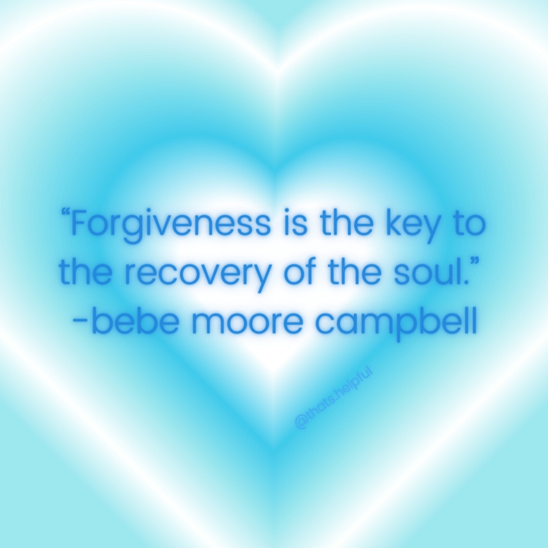 TherapyNHouston's tweet photo. Who do you need to forgive today?

For more like this FOLLOW @thats.helpful or VISIT https://t.co/P2b0nbq0rx

#thatshelpful #sapphiretherapy #sapphiretx #houston #texas #houstontx #therapy #mentalhealth #healing #peace #selfawareness #faith #spiritualgrowth #hope #spirituality https://t.co/ieII0fTpFl