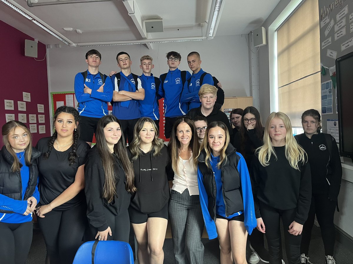 AbersychPerform's tweet photo. Taught most of the year 10 pupils when they were in year 5/6 as part of a cluster project. They’re determined - along with the other year groups - to make me emotional this week or next week. https://t.co/7vwVogekhL